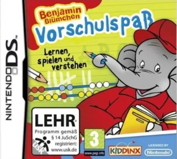 Vorschulspass mit Benjamin Bluemchen (Germany) box cover front